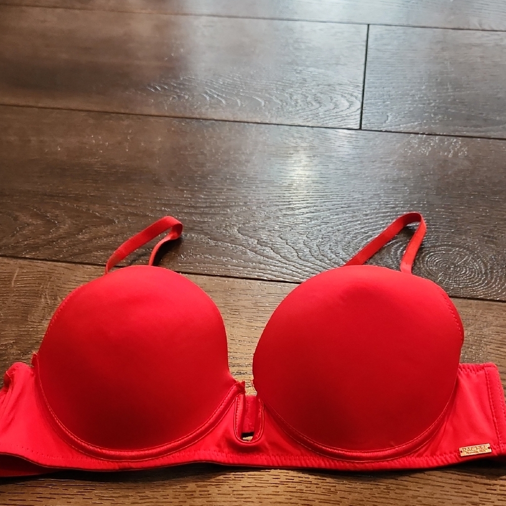 Rachel Vibrant Red Push-Up Bra